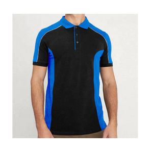 Ensemble polo et t-shirt 100% coton pour homme, top ventes, short de coupe droite de haute qualité à boutons noirs et décontractés ODM, vente en gros au meilleur prix - Product Image 3
