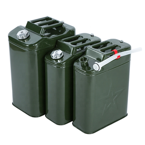 5แกลลอน20L แก๊ส Jerry <span class=keywords><strong>Can</strong></span> เชื้อเพลิงถังเหล็กสีเขียว - Product Image 5