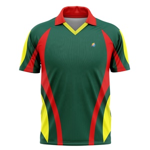 Formula1 Industries FI-2105 Unisex Green Red Yellow Color Blocking Quick Dry <b>Polo</b> Shirt Short Sleeve Turn-down Collar - Product Image 1