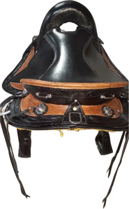 Quiero vender Endurance Western sillín de cuero tallado y de herramientas completo con accesorios de acero EN 14 15 16 17 18 dólar 70 - Product Image 3
