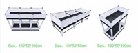 Décoration de maison en plastique, m, lit de jardin surélevé pour plantes de légumes et fleurs