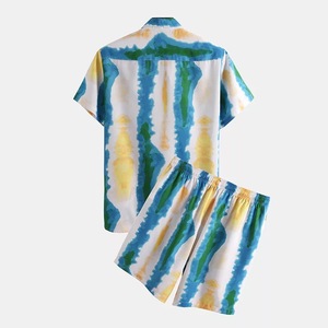 T-shirts et shorts pour hommes, haute qualité, 100% coton, avec impression par sublimation, prix de gros - Product Image 2