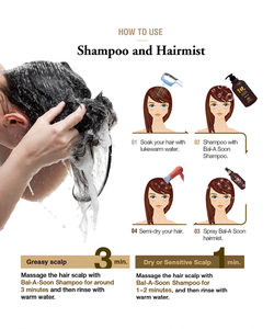 [BAL-A SOON] Hair ROOICELL One Hair, Champú Coreano para la Caída del Cabello, 500 ml, Sin Silicona, Tratamiento para el Cuero Cabelludo, Vitalidad - Product Image 4