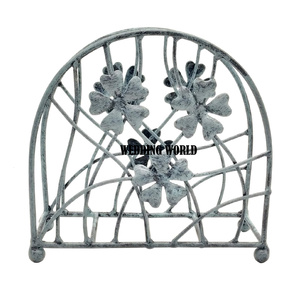 Porte-serviettes en métal de qualité supérieure, fabriqué à la main, écologique, durable, porte-mouchoirs, dernière arrivée, design cartonné - Product Image 3