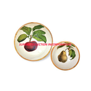 Elegante madera elegante impreso cuencos Venta caliente precio barato directo de fábrica OEM venta al por mayor y proveedores - Product Image 2