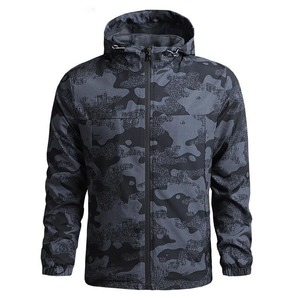 Custom <b>Camo</b> Rain <b>Jacket</b> Men Waterproof Polyester Winter <b>Jacket</b> With Hood Latest Design Rain <b>Jackets</b> - Product Image 1