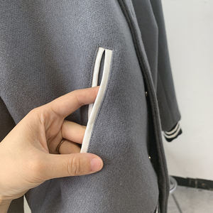 Jaket-Chaqueta de béisbol con bordado para hombre, chaqueta Bomber con logotipo personalizado, ropa de calle, abrigo de Golf, OEM - Product Image 3