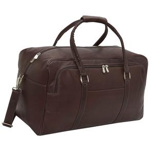 Conception personnalisée en cuir véritable Gym Sport Voyage sac polochon en gros avec logo personnalisé et fermeture à glissière - Product Image 1