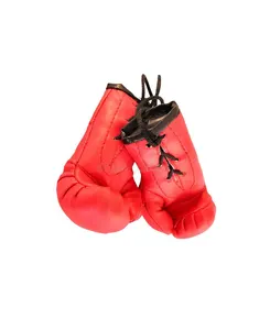 Автомобильные аксессуары персонализированные автомобильные Висячие декоративные красные мини боксерские перчатки