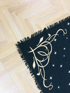 Cubierta de mesa con alas de Ángel y corazón, tela de altar de algodón de 36 pulgadas, hermoso tapiz de pared, extensión de Tarot hecha a mano por consignadores indios - Product Image 5