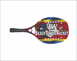 Raquettes de beach tennis sur mesure pour padel/spaddle, logos personnalisés, combinaisons de couleurs, poignée en fibre de carbone, poids 320-340g, longueur 50cm - Product Image 5