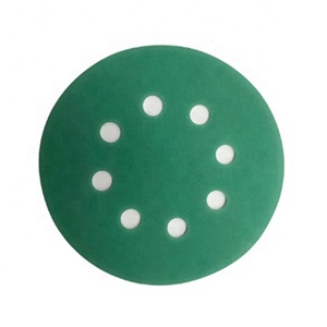 Transrich-papel de lija con 8 agujeros, 5 pulgadas, película verde, gancho de disco de lijado y bucle, 40-2000 de grano - Product Image 4