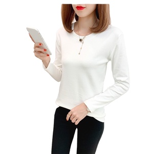 Jersey de cuello alto ajustado para mujer, ropa de manga larga para Otoño e Invierno - Product Image 1