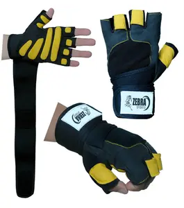 Tùy Chỉnh Tập Thể Dục Phòng Tập Thể Dục Găng Tay Cử Tạ Neoprene Cổ Tay Hỗ Trợ Dây Đeo Kết Thúc Tốt Đẹp Đi Xe Đạp Powerlifting Găng Tay Tập Thể Dục