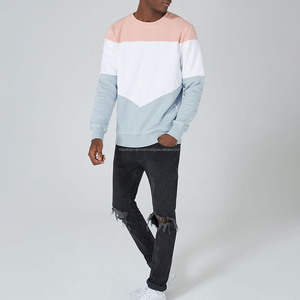 เสื้อกันหนาวกีฬาผู้ชาย,เสื้อกันหนาวแบบสวมหัวผ้าฟรีซคอตตอนมีโลโก้ของคุณเอง - Product Image 4