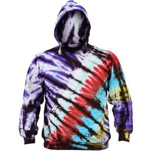 2023 Casual Tie-<b>dye</b> Sweatshirt 100 Cotton Fleece High Quality <b>Tye</b> Die Tie and <b>Dye</b> <b>Hoodies</b> Pigment Dyed Hoodie for Men and Women - Product Image 1