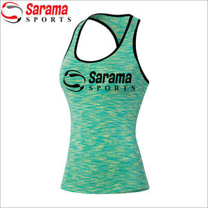 เสื้อกล้ามผู้หญิงแบบสั่งทำที่มีคุณภาพดี/เสื้อกล้ามการระเหิด/เสื้อกล้ามบน/เสื้อกล้ามเครื่องบินมีโลโก้ที่กำหนดเอง - Product Image 4