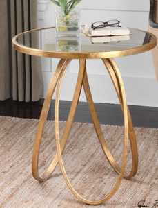Nordic Modern GOLD ด้านข้างแก้วกาแฟตารางโรงแรมเฟอร์นิเจอร์ mesas de <span class=keywords><strong>Centro</strong></span> - Product Image 3
