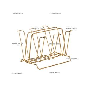 Exclusivo Soporte de Vidrio para Mesa de Diseño Maravilloso, Soporte de Vidrio para Vasos de Color Dorado de Calidad Exclusiva para Proveedor Mayorista - Product Image 5