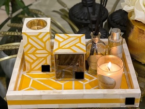 Incrustación de hueso hecha a mano, quemador de Mubkhar Bakhoor, resina de perla, quemador de incienso árabe, por Axiom Mubkhar, acentos para el hogar - Product Image 3