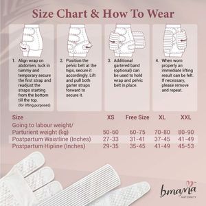 ชุดรัดหน้าท้องผ้าซาตินแบบกระชับ 3-in-1 รุ่นขายดี พร้อมสายรัด 3 เส้น ระบายอากาศได้ดี เป็นมิตรกับสิ่งแวดล้อม ช่วยปรับท่าทางให้ดีขึ้น ปลอดภัยต่อผิวแพ้ง่าย - Product Image 5