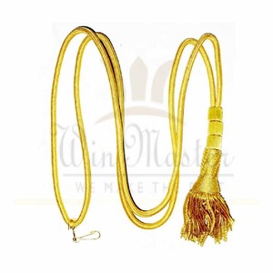 Bishop Cross Cords Multi Color Priest <b>Tassels</b> /Knotted Cincture - Product Image 3