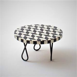 Support à gâteau forme ronde Design moderne plateau support planteur tabouret pour fête d'anniversaire polyvalente maison hôtel anniversaire Tradnary - Product Image 3