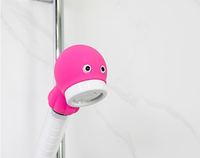 PR-KIDS Pure Rain Pommeau de Douche Haute Pression Économiseur d'Eau Anti-Bactérien à Ions Négatifs pour Enfants, Accessoire de Robinet de Salle de Bain Motif Animal