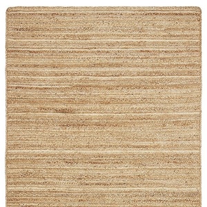 Tapis rectangulaire en jute tressé en fibres naturelles, avec support en toile de coton, réversible, adapté aux animaux domestiques, antidérapant, pour salon, hôtel, décoration intérieure - Product Image 1