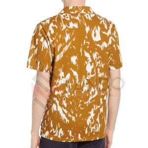 Camisa de Golf para Hombre, Diseño Personalizado al por Mayor, de Alta Calidad, Transpirable, Tejido Sólido Estampado, de Secado Rápido para Verano - Product Image 2