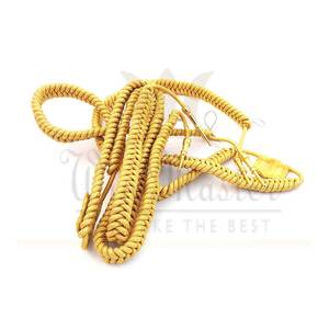 Aiguillette de Mylar Negra de Calidad Premium para Uniforme Ceremonial, Cómoda, Talla Personalizada, por WIN MASTER INDUSTRIES - Product Image 3