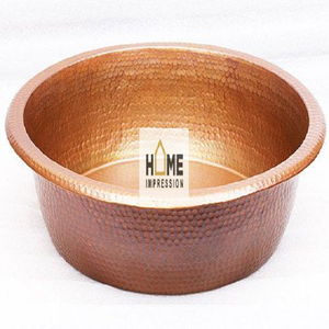 Nouveau dernier design bols repose-pieds en cuivre pour manucure et pédicure bols de luxe modernes pour pédicure fournisseurs en gros à bas prix - Product Image 3