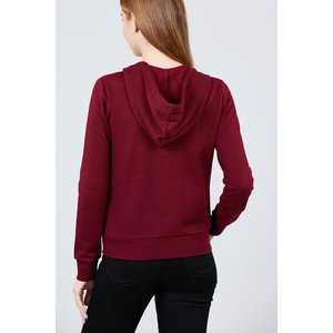 2026 <b>Women's</b> Basic <b>Zip</b> <b>Up</b> Fleece Hoodie <b>Jacket</b> Lightweight - Product Image 2