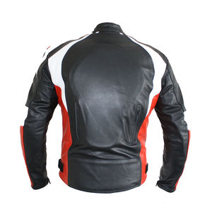 Blouson en cuir homme, pour moto - Product Image 2