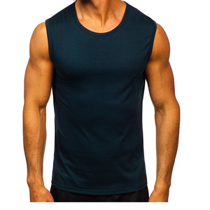 Wholesale Custom Logo Workout Muscle Basic Tank Top <b>Men</b> Body Blank <b>Singlet</b> Tank Top - Product Image 1