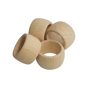 Anneau serviette de table en bois, ensemble, vente directe, fait à la main, nouveau Style, accessoire pour la maison, axion - Product Image 4