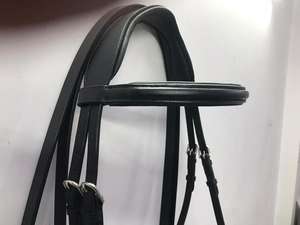 Brida para caballo sin bocado de primera calidad con acolchado suave y opciones personalizables, adecuada para todos los tamaños de caballos. - Product Image 5