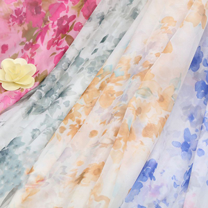 Giá Rẻ 30D In Hoa Dệt <span class=keywords><strong>100</strong></span> <span class=keywords><strong>Polyester</strong></span> Vải Voan Giá Cho Hàng May Mặc - Product Image 6