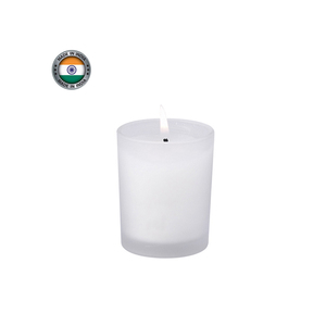 Vela de vidrio para uso en bodas y fiestas en casa de alta calidad a precio mayorista - Product Image 1