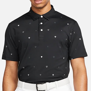 เสื้อยืดกอล์ฟผ้าโพลีเอสเตอร์/สแปนเด็กซ์สำหรับผู้ชาย,เสื้อกอล์ฟเปล่าสีล้วนออกแบบได้ตามต้องการ - Product Image 5