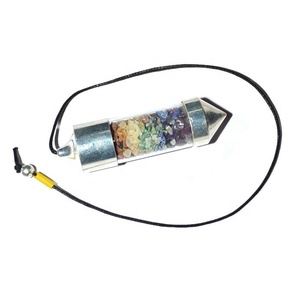 7 Chakra Cámara péndulo: venta al por mayor de latón de los péndulos - Product Image 1
