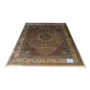 Custom Printed Luxury Embroidered Hand Knotted Persian Carpet from Trusted Supplier For Sale