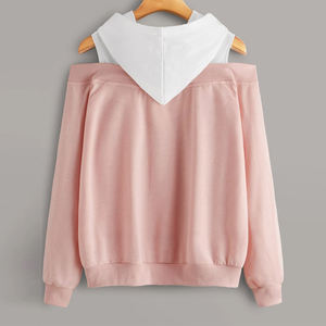 Mayorista y proveedor de suéteres 2 en 1 con hombros descubiertos - Product Image 2