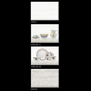 Carreaux muraux décoratifs en céramique émaillée design 3d 300x450mm - Product Image 1