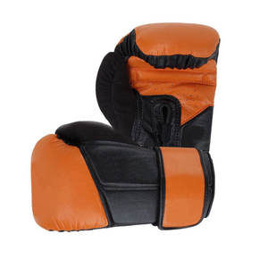 Gants de boxe en cuir vintage personnalisés avec logo, nouveau design, cuir pur, gants d'entraînement de championnat, arts martiaux, boxe - Product Image 1