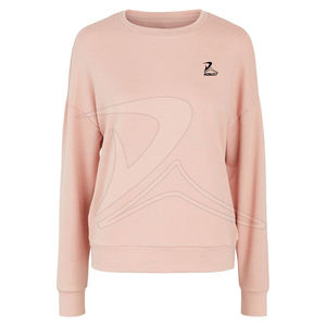 เสื้อสเวตเตอร์แบบมีซิปครึ่งตัวสำหรับผู้หญิงเสื้อวอร์มคอลูกเรือแบบลำลองเสื้อสวมศีรษะให้ความอบอุ่นในฤดูหนาวซักได้ราคาถูก - Product Image 2