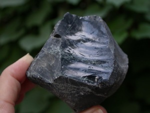 Venta al por mayor de alta calidad duro negro obsidiana piedras preciosas - Product Image 4