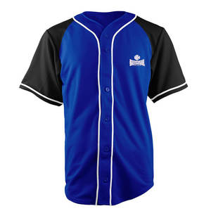 2021 últimos diseños de Jersey de béisbol completo abotonado venta al por mayor logotipo personalizado - Product Image 4