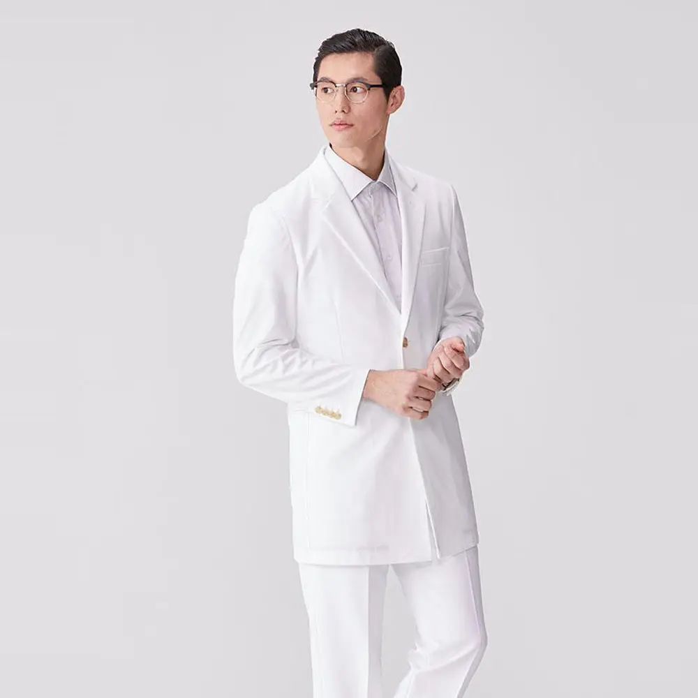 Manteau de laboratoire pour hommes, tout nouveau modèle, tenue de LUXE ajusté