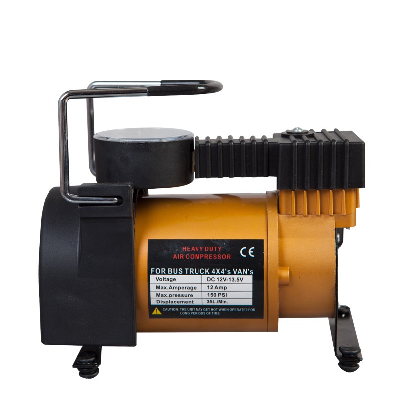 Портативный автомобильный мини-компрессор для шин, 12 В
